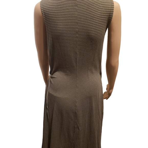 BRYN WALKER Striped Wrap Dress - Picture 4 of 5